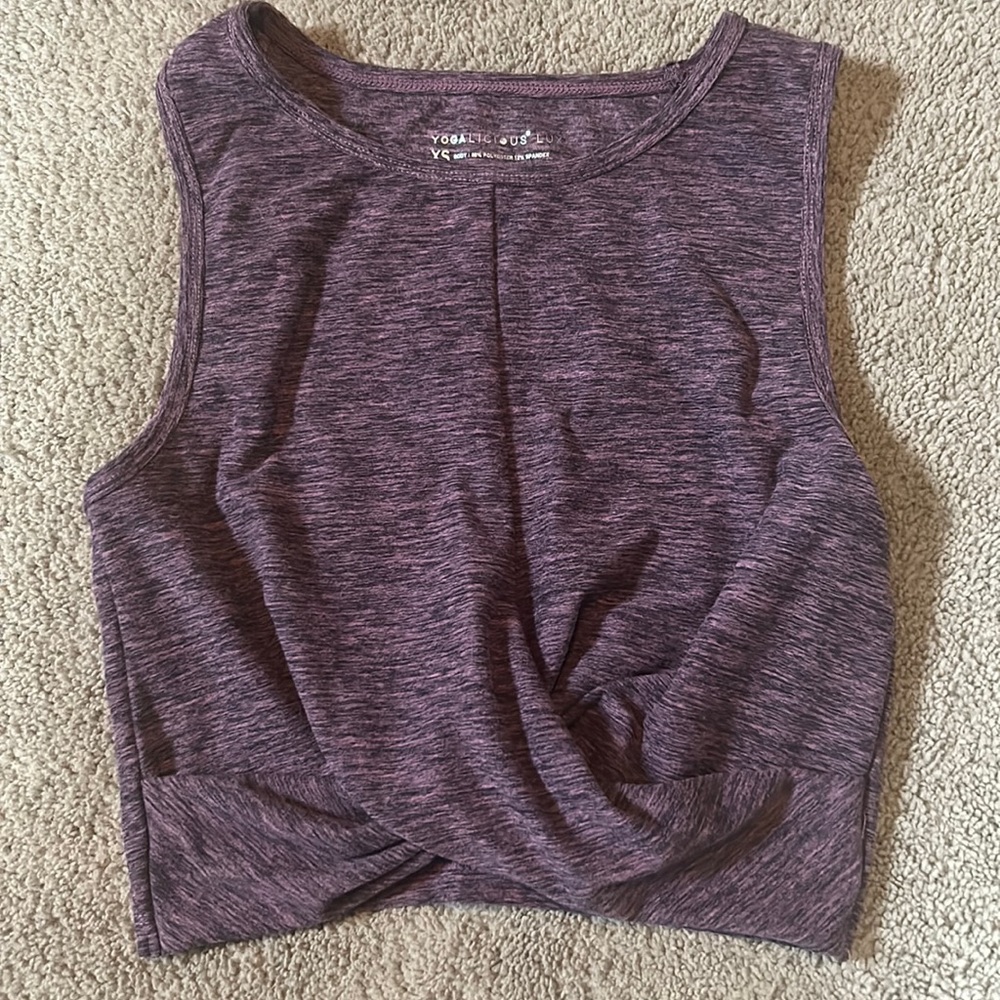 Yogalicious crop top